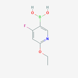 (6-Ethoxy-4-fluoropyridin-3-yl)boronic acid