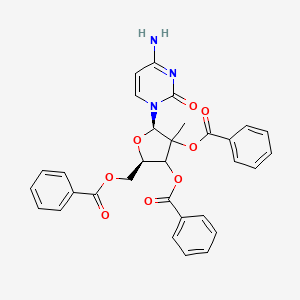 2',3',5'-Tri-O-benzoyl-2'-C-methyl-D-cytidine