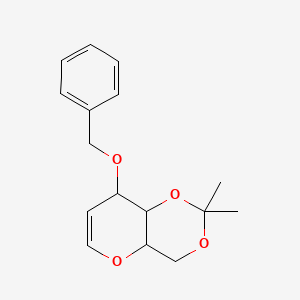 2,2-Dimethyl-8-phenylmethoxy-4,4a,8,8a-tetrahydropyrano[3,2-d][1,3]dioxine