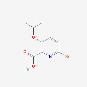 6-Bromo-3-isopropoxypyridine-2-carboxylic acid
