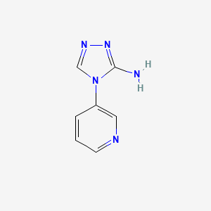 4-(pyridin-3-yl)-4H-1,2,4-triazol-3-amine