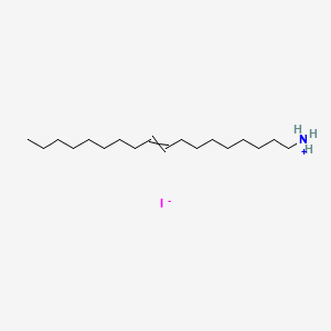 Octadec-9-enylazanium;iodide