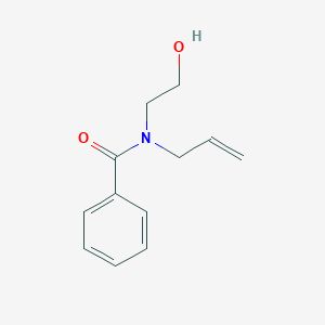 molecular formula C12H15NO2 B1409472 N-allyl-N-(2-hydroxyethyl)benzamide CAS No. 1594894-76-4