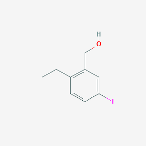 molecular formula C9H11IO B1409474 (2-Ethyl-5-iodophenyl)methanol CAS No. 1799974-93-8
