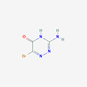 1,2,4-Triazin-5(2H)-one, 3-amino-6-bromo-