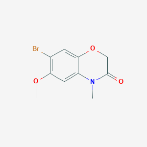 7-Bromo-6-methoxy-4-methyl-2H-1,4-benzoxazin-3(4H)-one