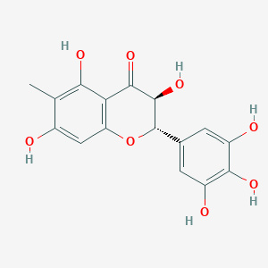 (2s,3s)-3,5,7-Trihydroxy-6-methyl-2-(3,4,5-trihydroxyphenyl)chroman-4-one