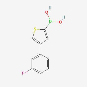 (4-(3-Fluorophenyl)thiophen-2-yl)boronic acid