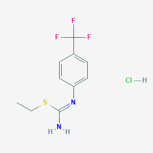molecular formula C10H12ClF3N2S B014095 组织因子途径抑制剂盐酸盐 CAS No. 163490-78-6