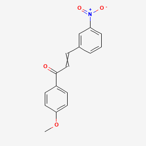 1-(4-Methoxyphenyl)-3-(3-nitro-phenyl)prop-2-en-1-one