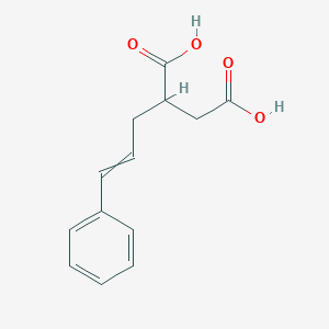 molecular formula C13H14O4 B14095040 2-Cinnamylsuccinic acid 