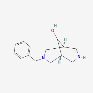 (1R,5S,9s)-3-benzyl-3,7-diazabicyclo[3.3.1]Nonan-9-ol