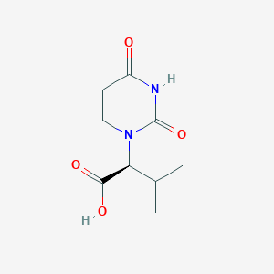 (2S)-2-(2,4-Dioxohexahydropyrimidine-1-yl)-3-methylbutanoic acid