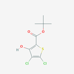 B1409521 Tert-butyl 4,5-dichloro-3-hydroxythiophene-2-carboxylate CAS No. 2166761-04-0