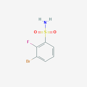 3-Bromo-2-fluorobenzenesulfonamide