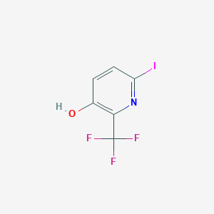 3-Hydroxy-6-iodo-2-(trifluoromethyl)pyridine