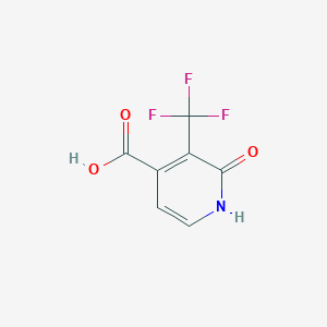 2-Hydroxy-3-(trifluoromethyl)isonicotinic acid