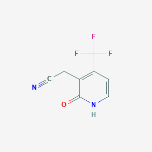 2-Hydroxy-4-(trifluoromethyl)pyridine-3-acetonitrile