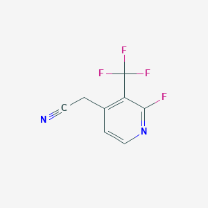 2-Fluoro-3-(trifluoromethyl)pyridine-4-acetonitrile
