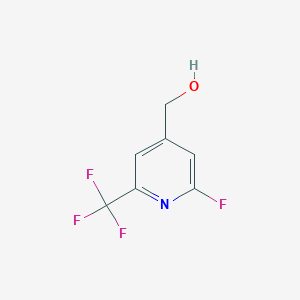 2-Fluoro-6-(trifluoromethyl)pyridine-4-methanol