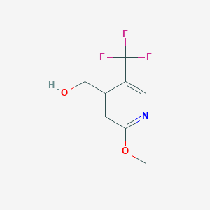 2-Methoxy-5-(trifluoromethyl)pyridine-4-methanol