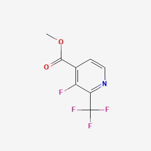 Methyl 3-fluoro-2-(trifluoromethyl)isonicotinate