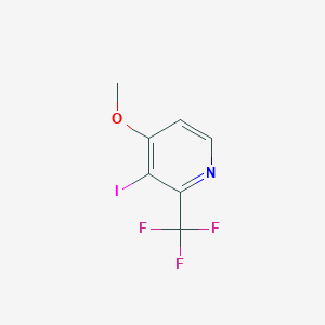 3-Iodo-4-methoxy-2-(trifluoromethyl)pyridine