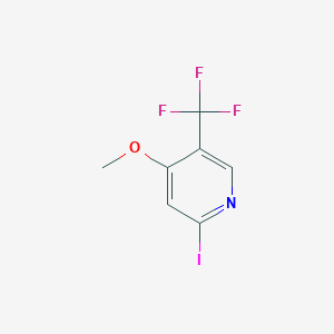 2-Iodo-4-methoxy-5-(trifluoromethyl)pyridine