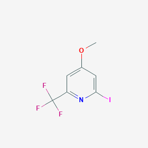 2-Iodo-4-methoxy-6-(trifluoromethyl)pyridine