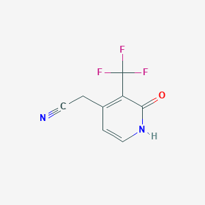 2-Hydroxy-3-(trifluoromethyl)pyridine-4-acetonitrile