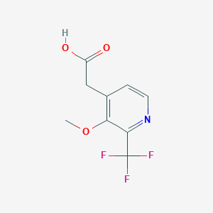 3-Methoxy-2-(trifluoromethyl)pyridine-4-acetic acid