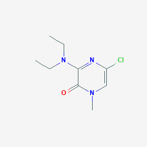 5-Chloro-3-(diethylamino)-1-methylpyrazin-2-one