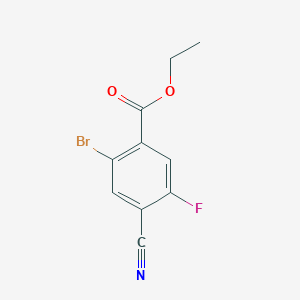 Ethyl 2-bromo-4-cyano-5-fluorobenzoate