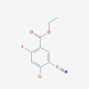Ethyl 4-bromo-5-cyano-2-fluorobenzoate