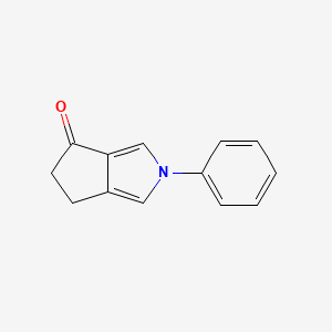 5,6-Dihydro-2-phenylcyclopenta[c]pyrrol-4(2H)-one