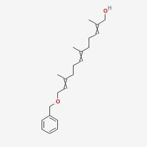 12-(Benzyloxy)-2,6,10-trimethyldodeca-2,6,10-trien-1-ol