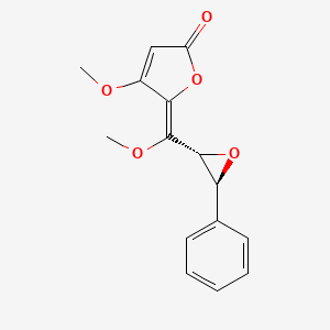 4-Methoxy-5-[(Z)-methoxy[(2S,3R)-3-phenyloxiranyl]methylene]-2(5H)-furanone