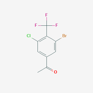 3'-Bromo-5'-chloro-4'-(trifluoromethyl)acetophenone