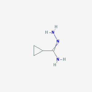 Cyclopropanecarboximidic acid,Hydrazide