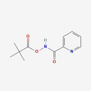 Pyridin-2-ylformamido 2,2-dimethylpropanoate