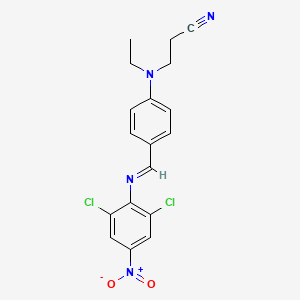 molecular formula C18H16Cl2N4O2 B14096819 ArbidolSulfoxide 