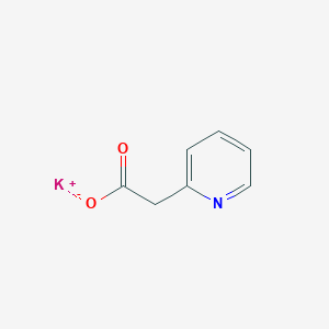 molecular formula C7H6KNO2 B14096875 Potassium 2-(pyridin-2-yl)acetate 