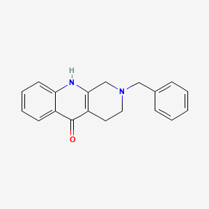 molecular formula C19H18N2O B14096889 2-Benzyl-2,3,4,10-tetrahydrobenzo[b][1,7]naphthyridin-5(1H)-one 