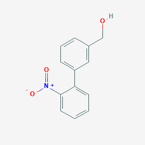 molecular formula C13H11NO3 B14097116 3-(2-Nitrophenyl)benzyl alcohol CAS No. 236102-73-1