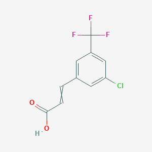 3-(3-Chloro-5-(trifluoromethyl)phenyl)acrylic acid