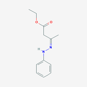 molecular formula C12H16N2O2 B14097246 ethyl (3Z)-3-(phenylhydrazinylidene)butanoate 