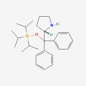 (S)-2-Diphenyl[[trisisopropylilyl]xy]ethyl]yrrolidine