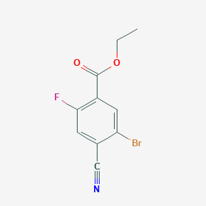 Ethyl 5-bromo-4-cyano-2-fluorobenzoate