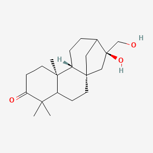 (1S,9S,10R,14S)-14-hydroxy-14-(hydroxymethyl)-5,5,9-trimethyltetracyclo[11.2.1.01,10.04,9]hexadecan-6-one