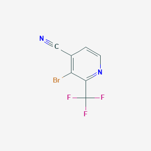 3-Bromo-2-(trifluoromethyl)isonicotinonitrile